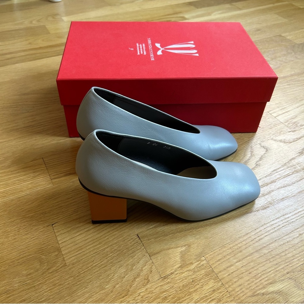 Korean Designer Women's Block Heel Shoes
